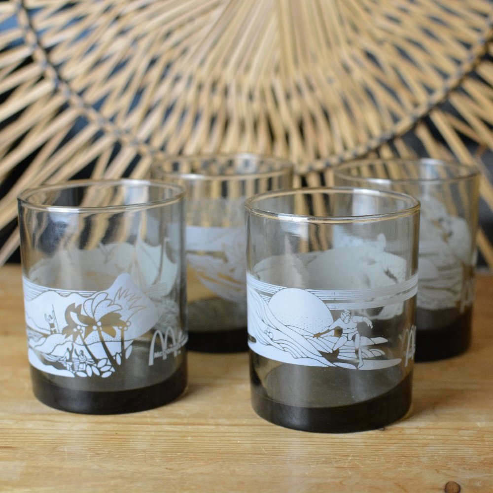 McDonald's Hawaii Glasses (Set of 4)